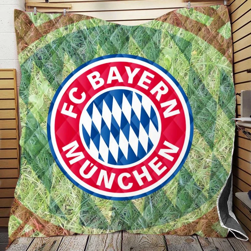 Energetic Football Club FC Bayern Munich Quilt Blanket