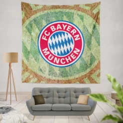 Energetic Football Club FC Bayern Munich Tapestry
