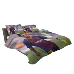 Energetic Football Player Lionel Messi Bedding Set 2