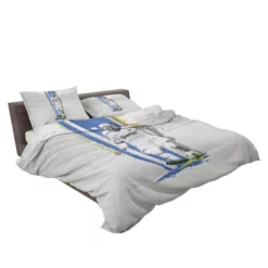 Energetic Footballer Zinedine Zidane Bedding Set 2