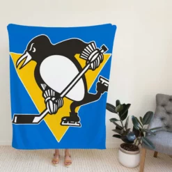 Energetic Hockey Club Pittsburgh Penguins Fleece Blanket