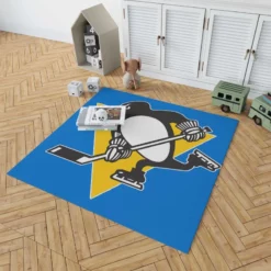 Energetic Hockey Club Pittsburgh Penguins Rug 1