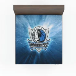 Energetic NBA Basketball Team Dallas Mavericks Fitted Sheet