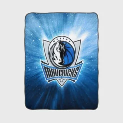 Energetic NBA Basketball Team Dallas Mavericks Fleece Blanket 1