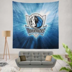 Energetic NBA Basketball Team Dallas Mavericks Tapestry