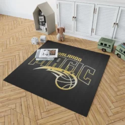 Energetic NBA Basketball Team Orlando Magic Rug 1