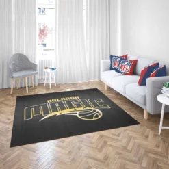 Energetic NBA Basketball Team Orlando Magic Rug 2