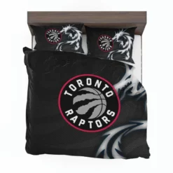 Energetic NBA Basketball Team Toronto Raptors Bedding Set 1