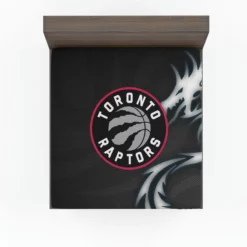 Energetic NBA Basketball Team Toronto Raptors Fitted Sheet