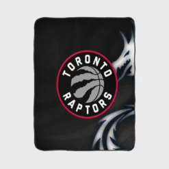 Energetic NBA Basketball Team Toronto Raptors Fleece Blanket 1