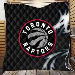 Energetic NBA Basketball Team Toronto Raptors Quilt Blanket
