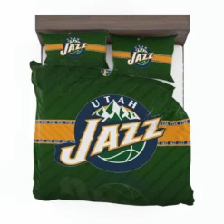 Energetic NBA Team Utah Jazz Bedding Set 1