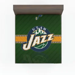 Energetic NBA Team Utah Jazz Fitted Sheet