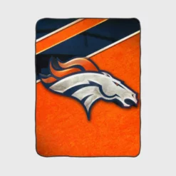 Energetic NFL Football Denver Broncos Team Fleece Blanket 1