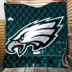 Energetic NFL Football Player Philadelphia Eagles Quilt Blanket