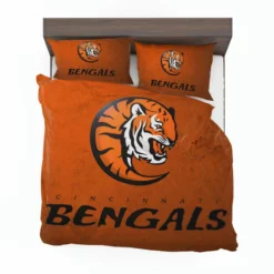 Energetic NFL Football Team Cincinnati Bengals Bedding Set 1