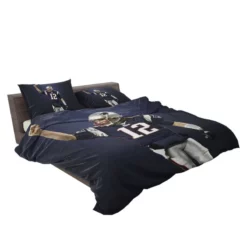 Energetic NFL Player Tom Brady Bedding Set 2
