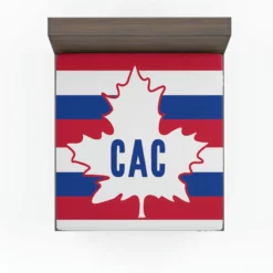 Energetic NHL Hockey Team Montreal Canadiens Fitted Sheet