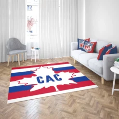 Energetic NHL Hockey Team Montreal Canadiens Rug 2