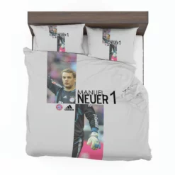 Energetic Soccer Player Manuel Neuer Bedding Set 1