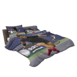 Energetic Tennis Player Rafael Nadal Bedding Set 2