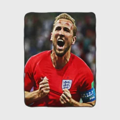 England Captain Harry Kane Football Player Fleece Blanket 1