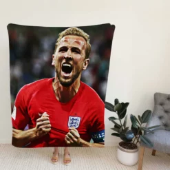 England Captain Harry Kane Football Player Fleece Blanket