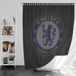 England Football Champions Chelsea Club Shower Curtain