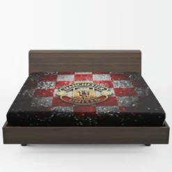 English Soccer Club Manchester United FC Fitted Sheet 1