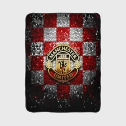 English Soccer Club Manchester United FC Fleece Blanket 1