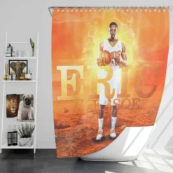 Eric Bledsloe Professional NBA Basketball Player Shower Curtain