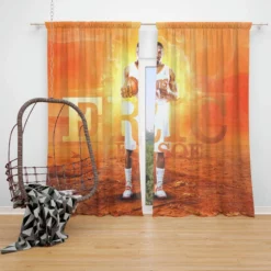 Eric Bledsloe Professional NBA Basketball Player Window Curtain