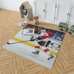 Erik Carlson Professional NHL Hockey Player Rug 1