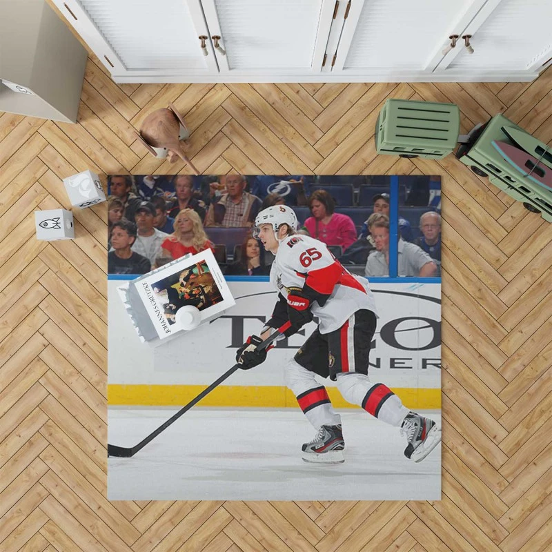 Erik Carlson Professional NHL Hockey Player Rug