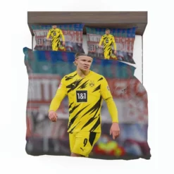 Erling Haaland Energetic Dortmund BVB Club Player Bedding Set 1