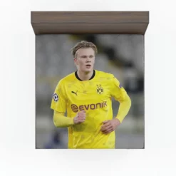 Erling Haaland Popular Dortmund BVB Player Fitted Sheet