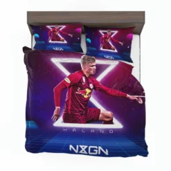 Erling Haaland Salzburg Club Forward Player Bedding Set 1