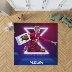 Erling Haaland Salzburg Club Forward Player Rug