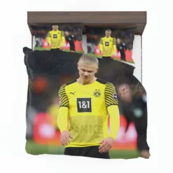 Erling Haaland Soccer Player Bedding Set 1