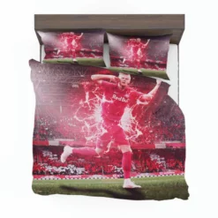 Erling Haaland in Red Bull Salzburg Club Bedding Set 1