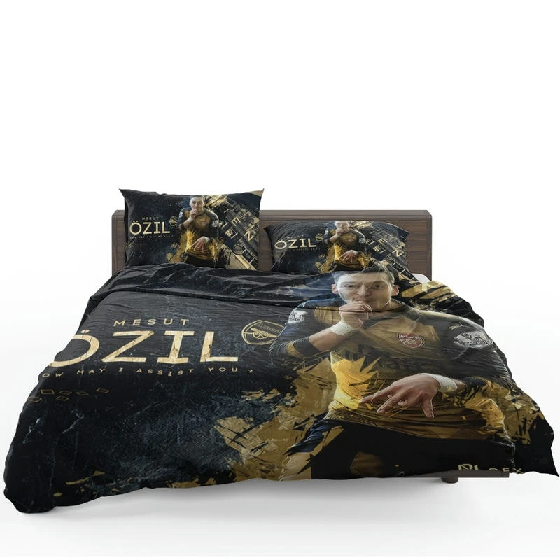 Ethical Arsenal Football Player Mesut Ozil Bedding Set