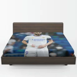 Ethical Football Player Karim Benzema Fitted Sheet 1