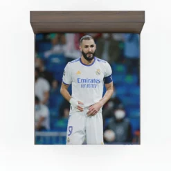 Ethical Football Player Karim Benzema Fitted Sheet