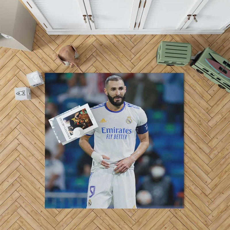 Ethical Football Player Karim Benzema Rug