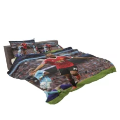 Ethical Football Player Marcus Rashford Bedding Set 2