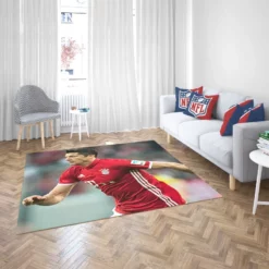 Ethical Football Player Robert Lewandowski Rug 2