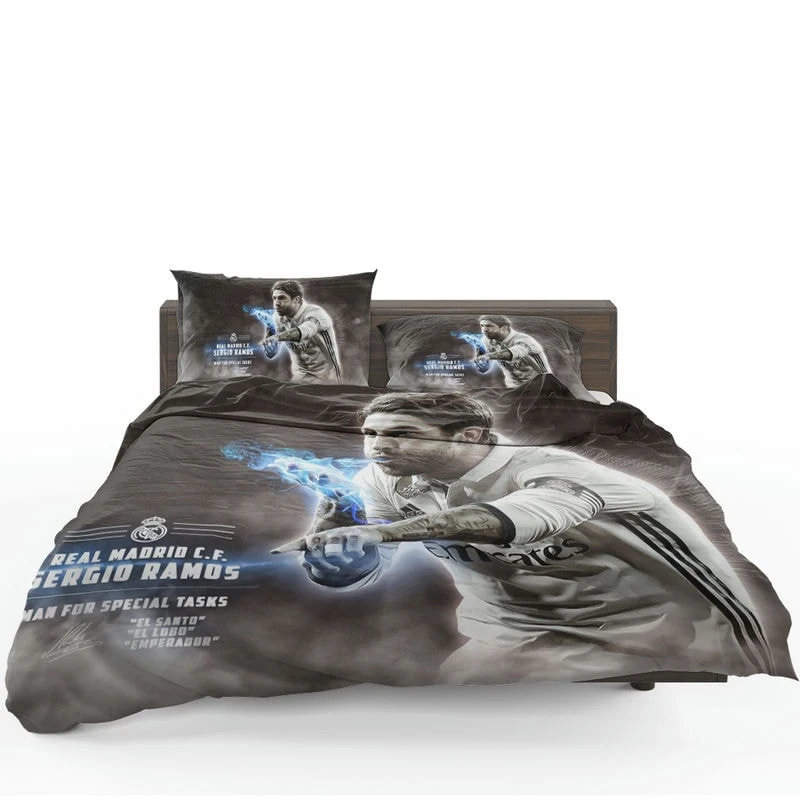 European Footballer Sergio Ramos Bedding Set