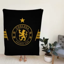 Excellent Chelsea Football Club Logo Fleece Blanket