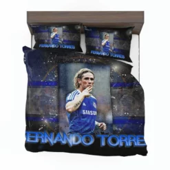 Excellent Chelsea Football Player Fernando Torres Bedding Set 1