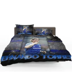 Excellent Chelsea Football Player Fernando Torres Bedding Set